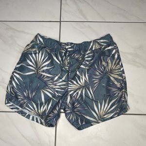Cotton On Blue Palm Swim Shorts

Waist Medium 32